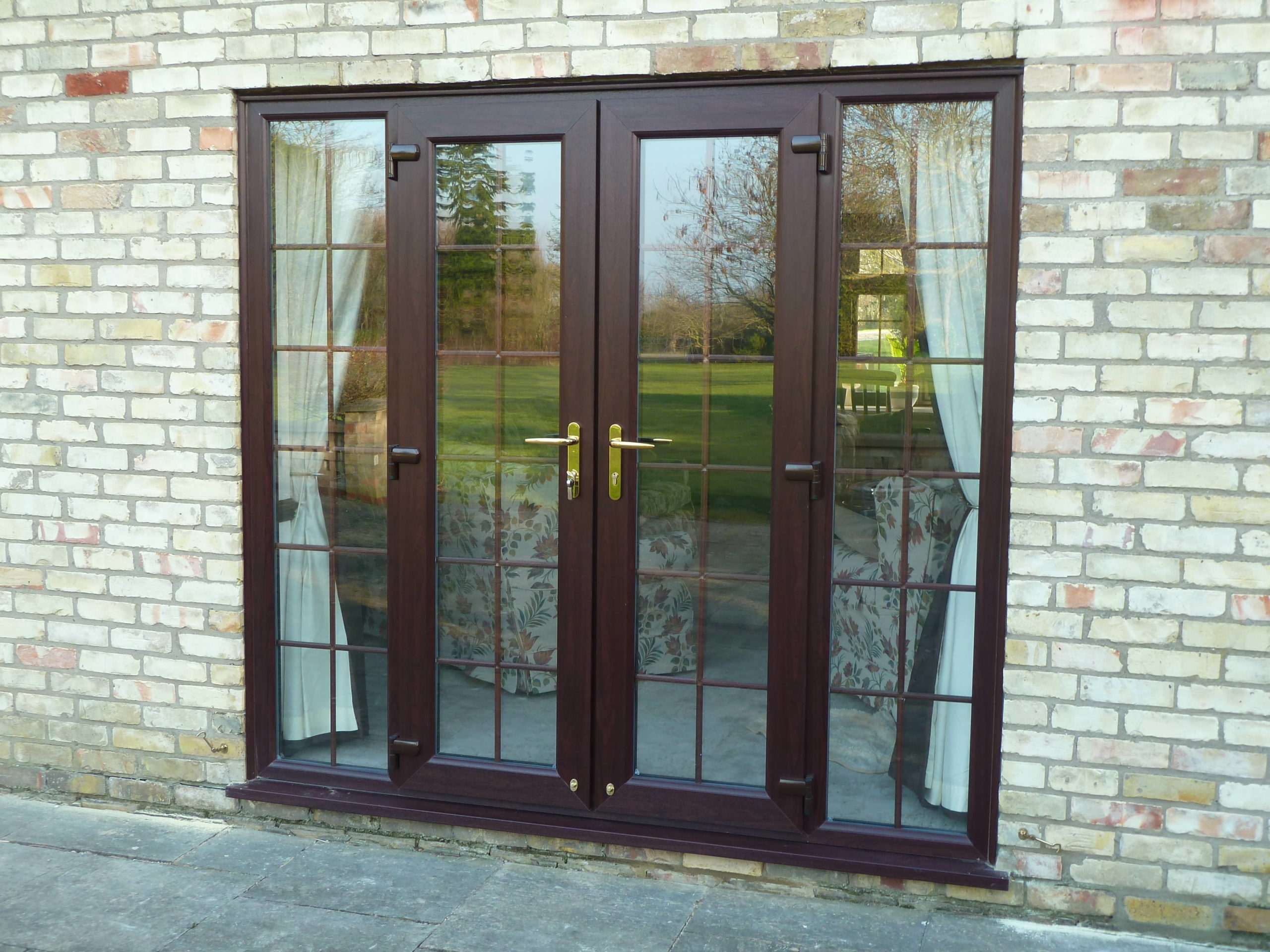 Woodgrain French Doors Wimbledon