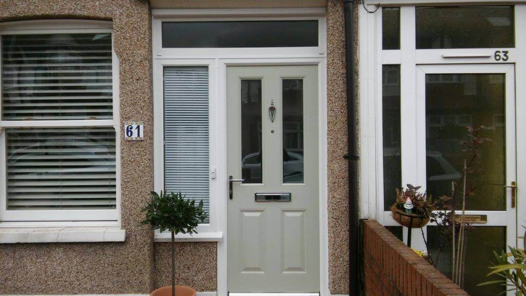 grey composite door cheam